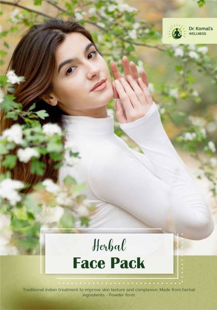 Herbal Face Pack | Glowing Naturally Shining Face by Dr. Komal's Wellness